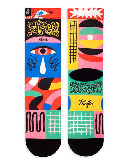 PACIFIC AND CO Cycling Socks - Saturn