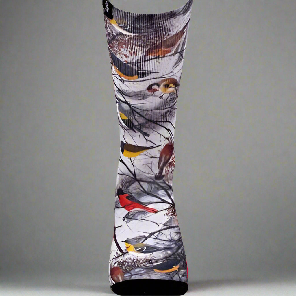 Pacific and Co Cycling Socks Birds of Paradise