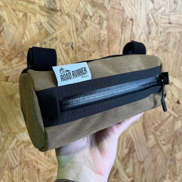 ROAD RUNNER Burrito Handlebar Bag - Coyote Brown Cordura