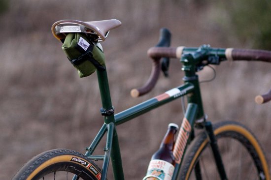 ROAD RUNNER Tool Saddle Roll - Olive Cordura