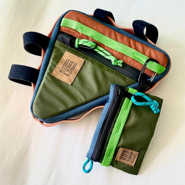 TOPO DESIGNS Frame Bike Bag - Olive/Clay