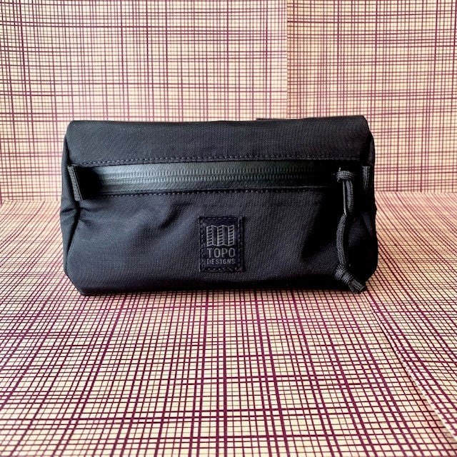 TOPO DESIGNS Mini Handlebar Bike Bag - Black