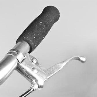 VELO ORANGE Cork Blend Bike Handlebar Grips - Black