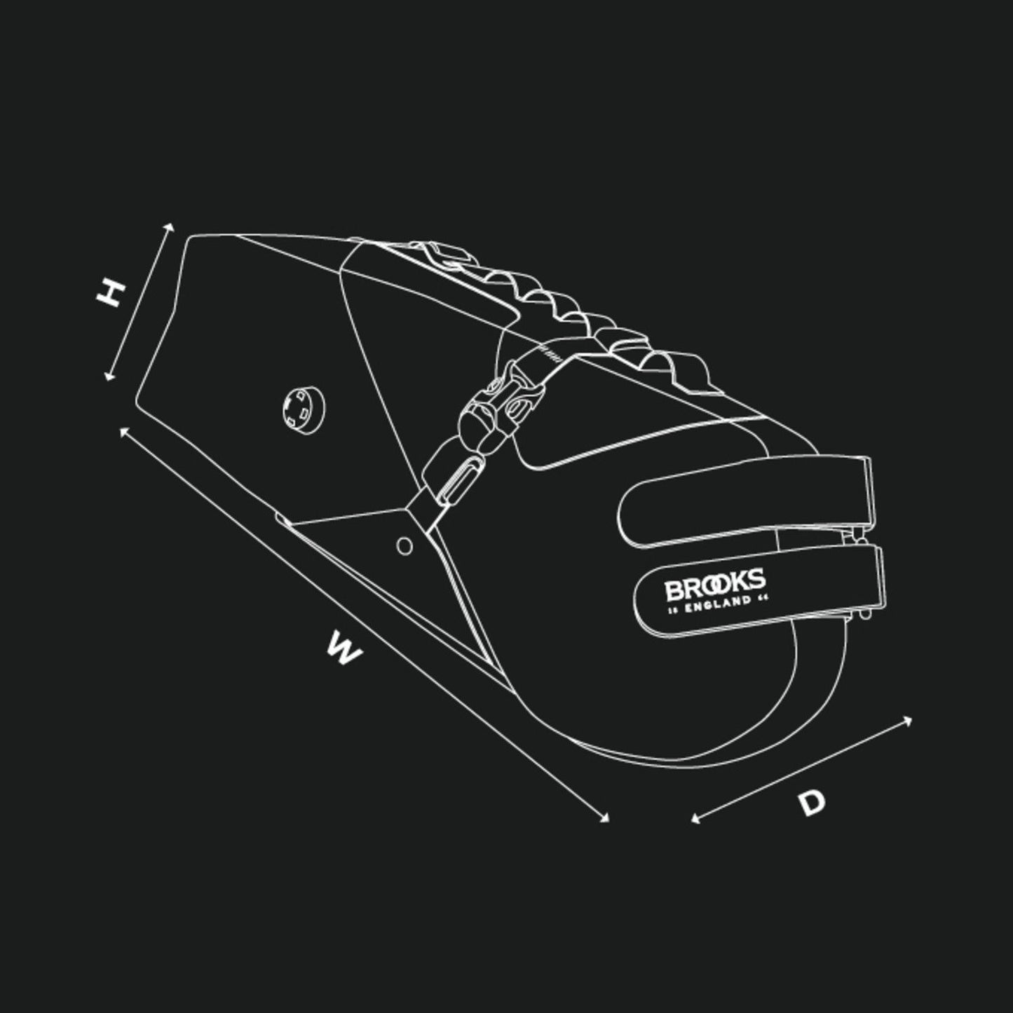 BROOKS ENGLAND Scape Bike Seat Bag