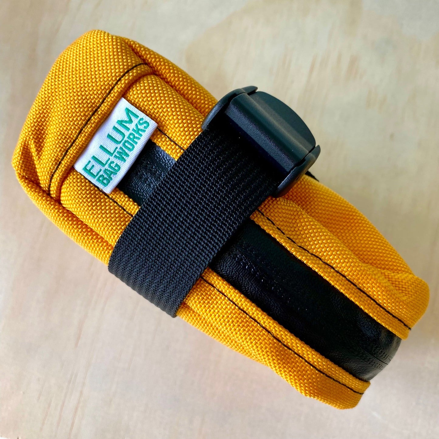 ELLUM BAG WORKS Buzztail Saddle Bag - Turmeric