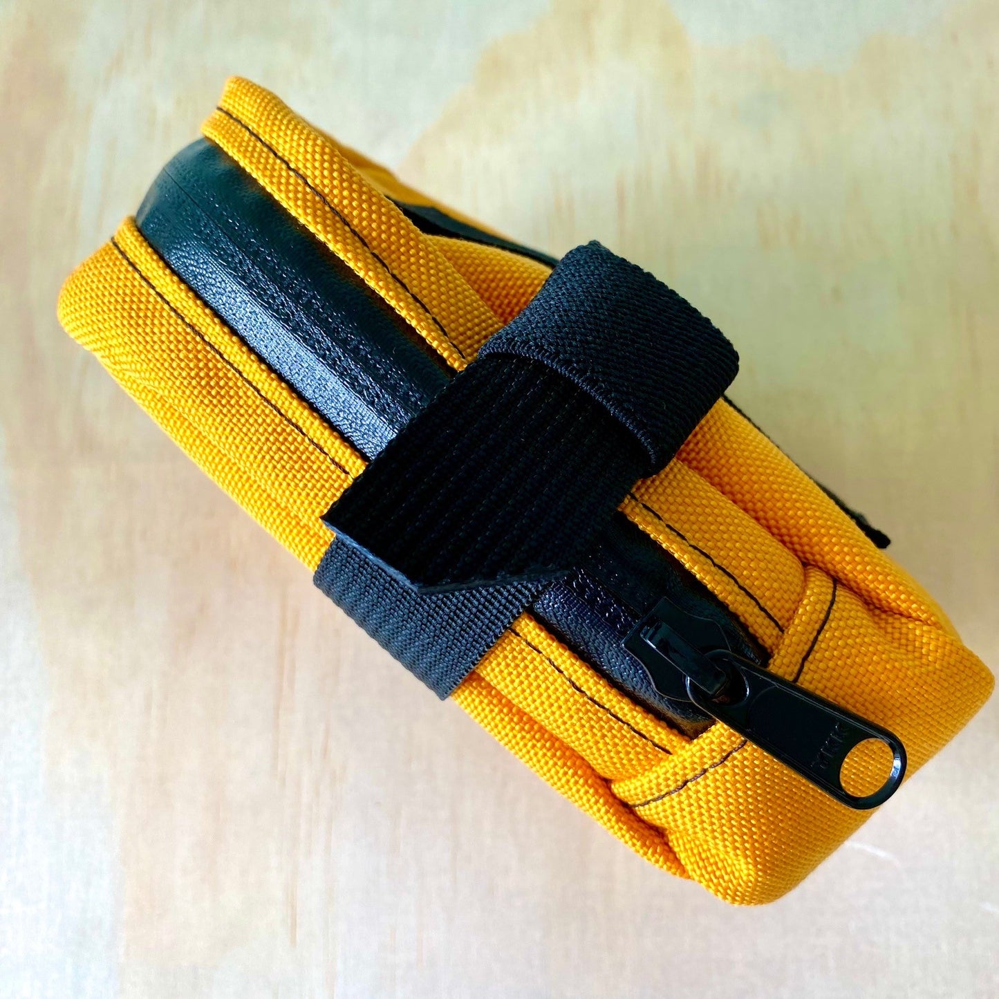 ELLUM BAG WORKS Buzztail Saddle Bag - Turmeric