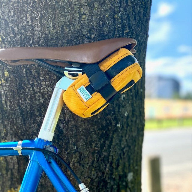 ELLUM BAG WORKS Buzztail Saddle Bag - Turmeric