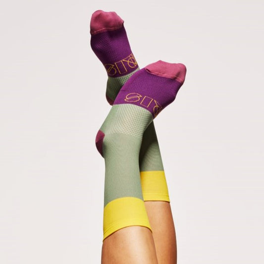 Iris Banana Cycling Socks