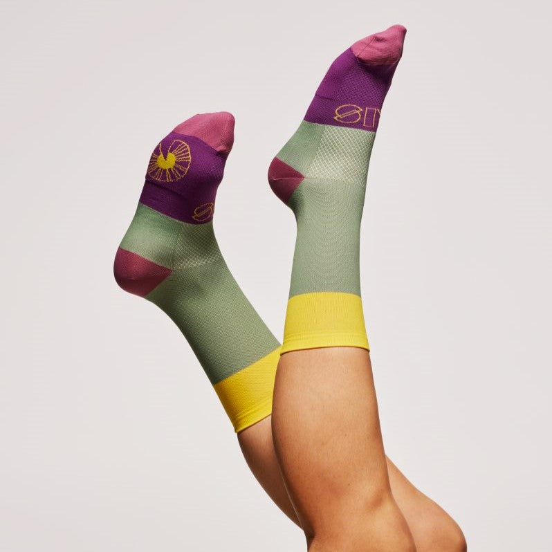 Iris Banana Cycling Socks