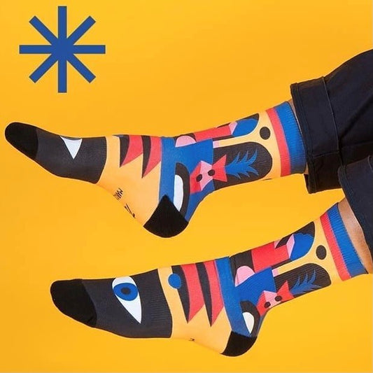 Pacific and Co Cycling Socks Blinkin Eye
