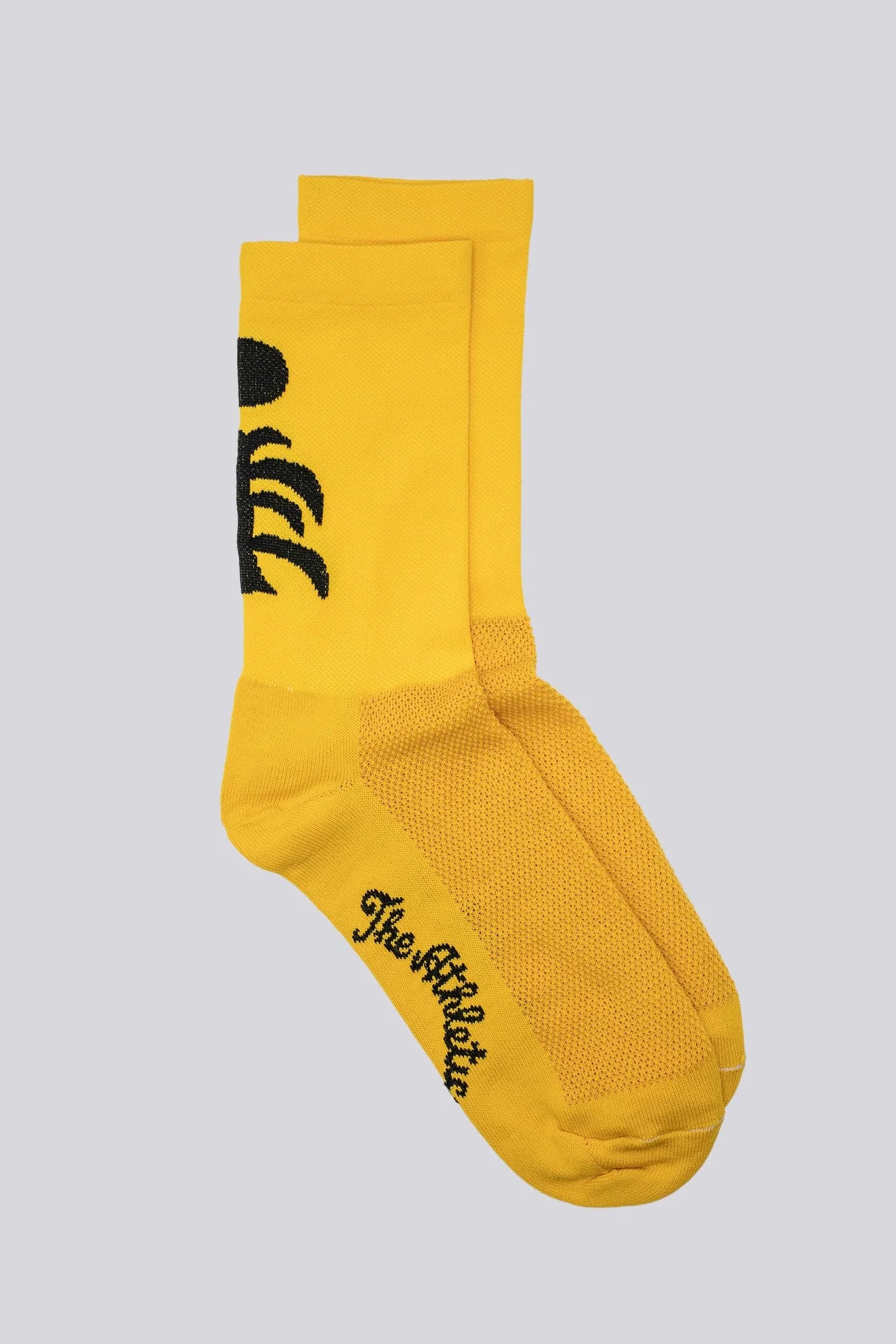 THE ATHLETIC COMMUNITY Death Palm Cycling Socks - Light Gold
