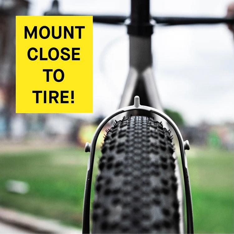 ASS SAVERS WIn WIng Mudguard - Gravel - Stealth