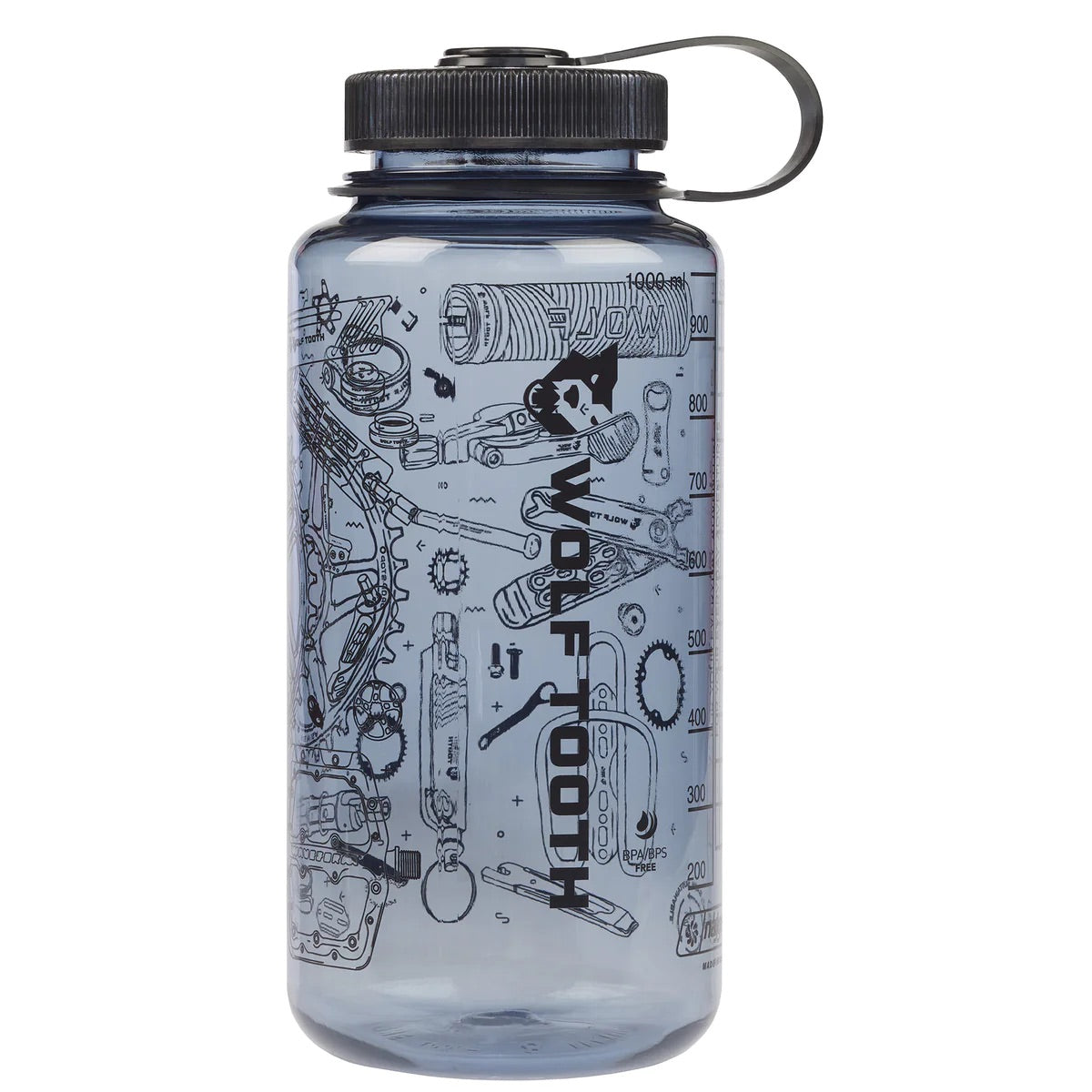 WOLF TOOTH Nalgene Bottle 950mL - Smoke / Black