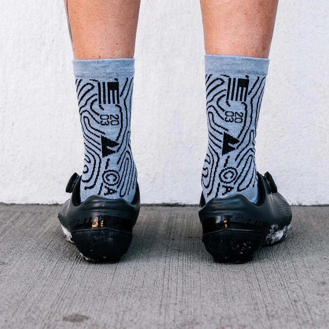 CADENCE Mountainview Cycling Socks - Grey