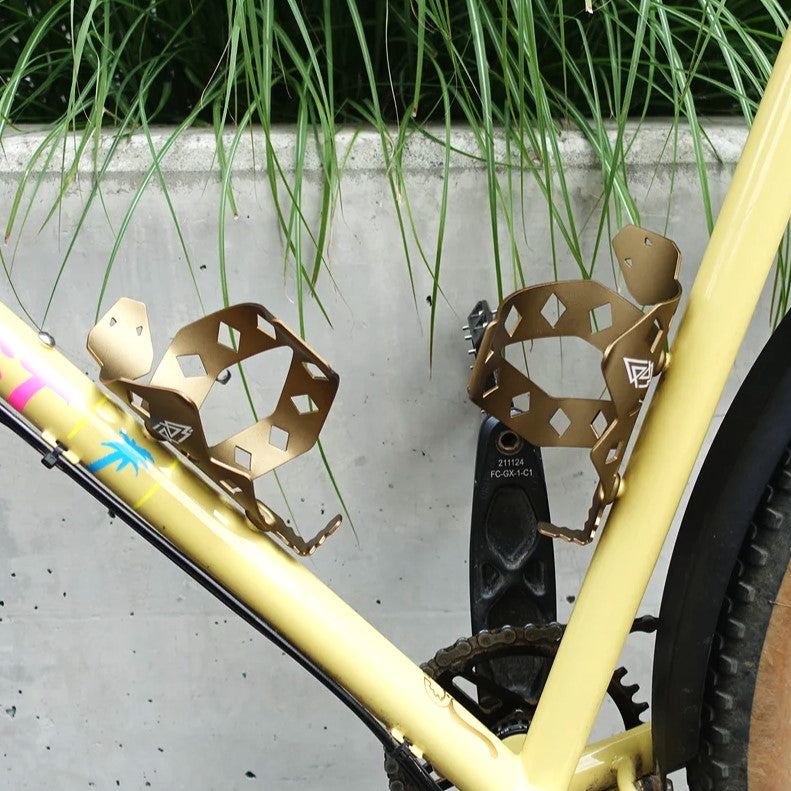 PORTLAND DESIGN WORKS Rattlesnek Bike Bottle Cage - Desert Gold