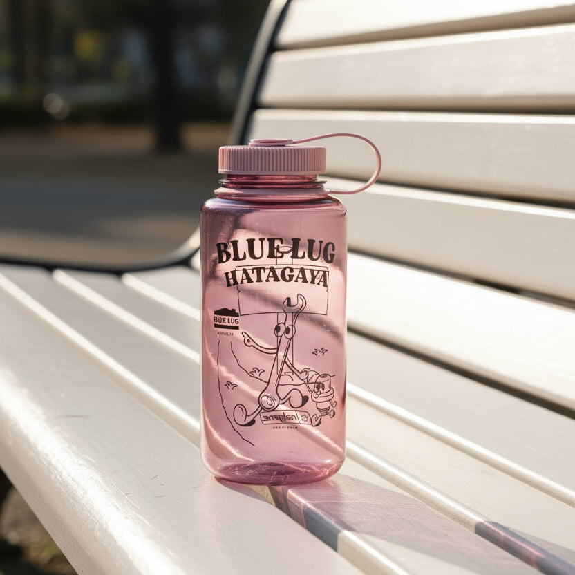 BLUE LUG Hatagaya Nalgene Water Bottle 1.1L - Cherry Blossom