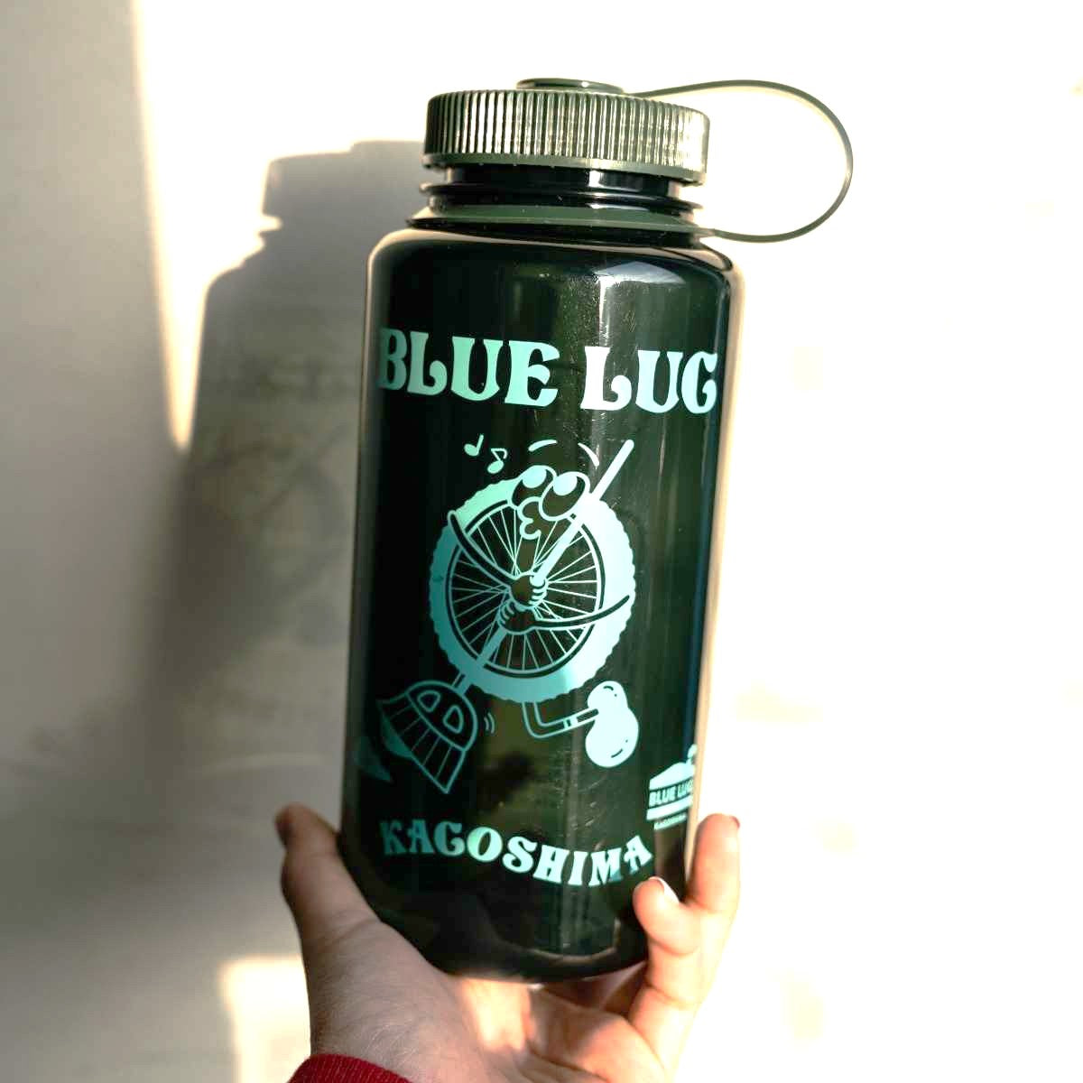 BLUE LUG kagoshima Nalgene Water Bottle Jade 1.1L
