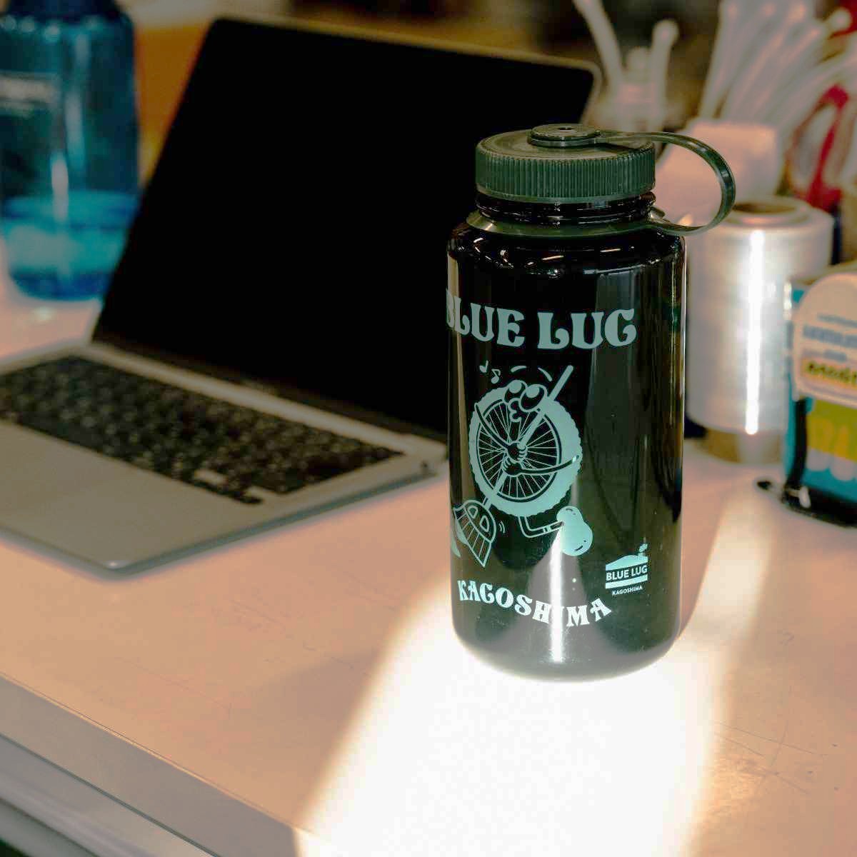 BLUE LUG kagoshima Nalgene Water Bottle Jade 1.1L