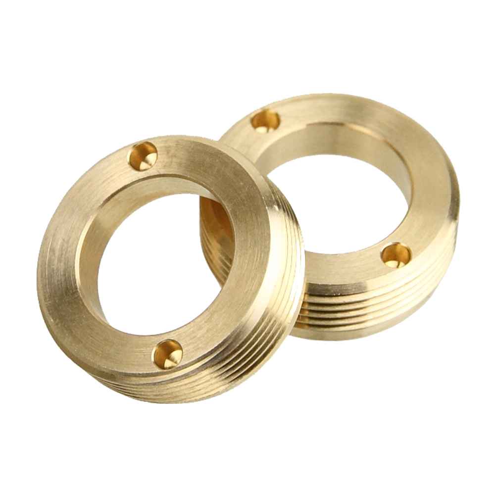 BLUE LUG Brass Crank Cap