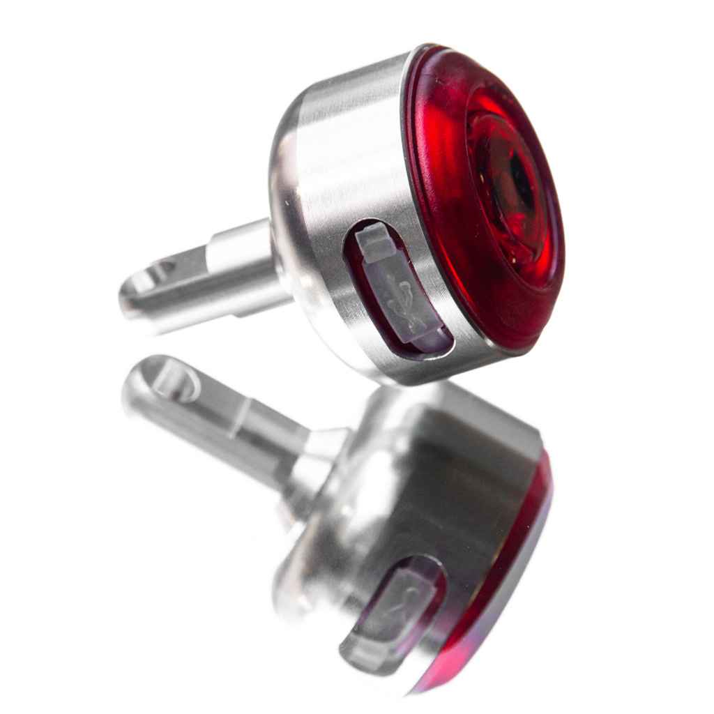 BLUE LUG Koma Bike Rear Light - Silver