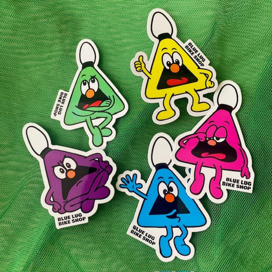 BLUE LUG Limited Edition Reflector Character Stickers