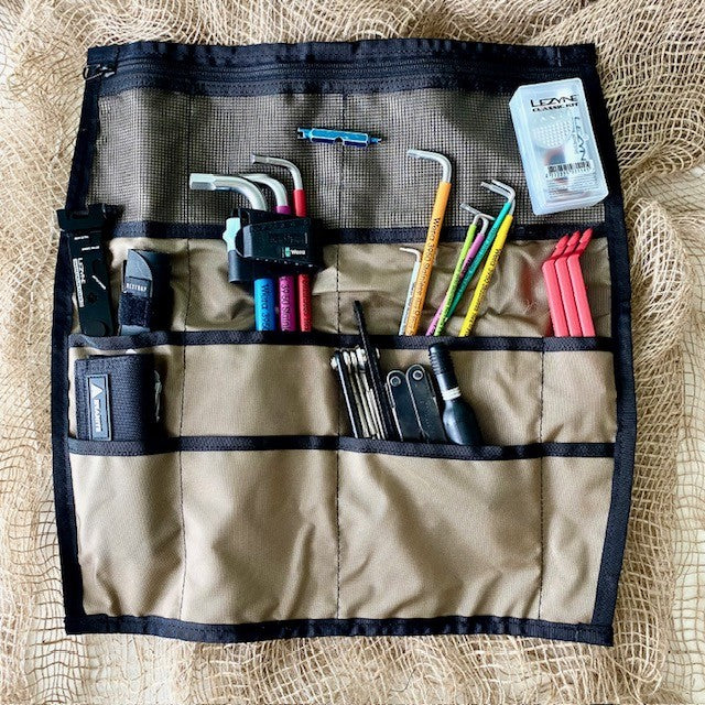 BLUE LUG Bike Tool Roll Pro - Black