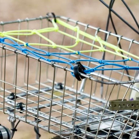 BLUE LUG Cargo Net - Flash Yellow / Light Blue