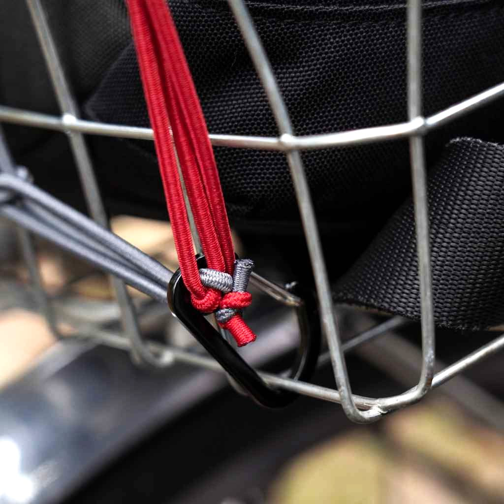 BLUE LUG Cargo Net - Gray / Burgundy