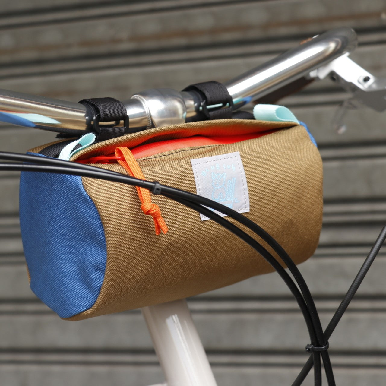 BLUE LUG Handlebar Bike Pouch - Coyote