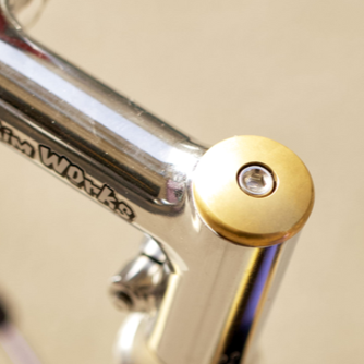 BLUE LUG Brass Stem Cap