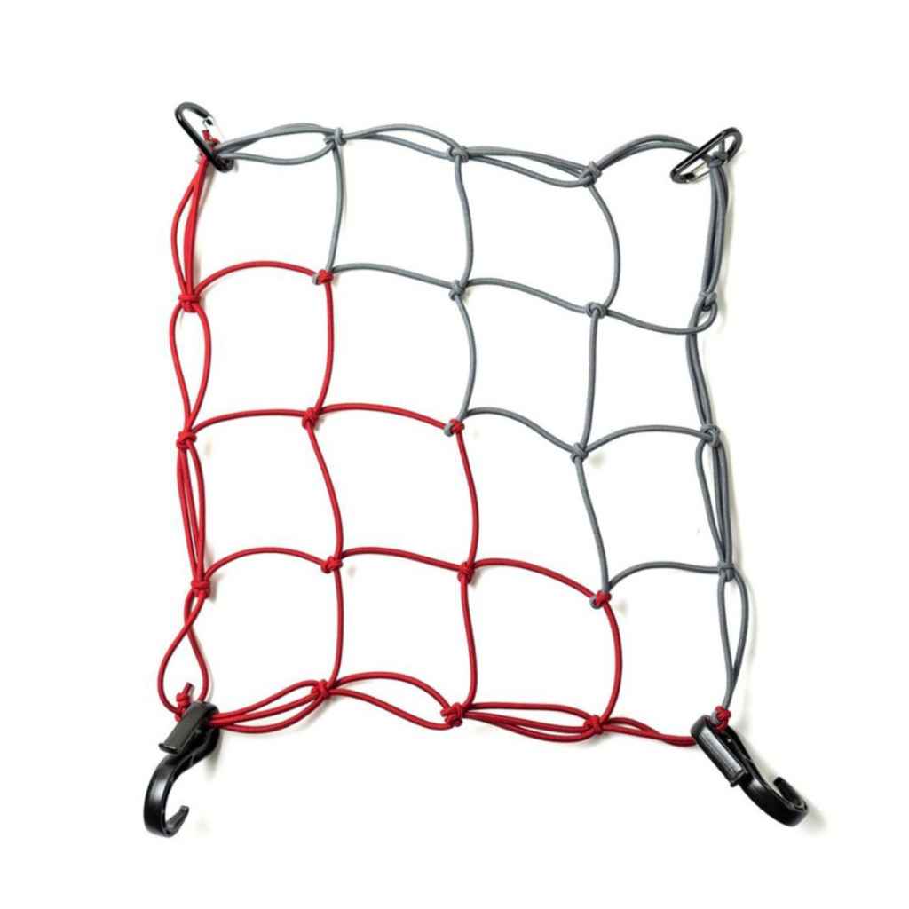 BLUE LUG Cargo Net - Gray / Burgundy