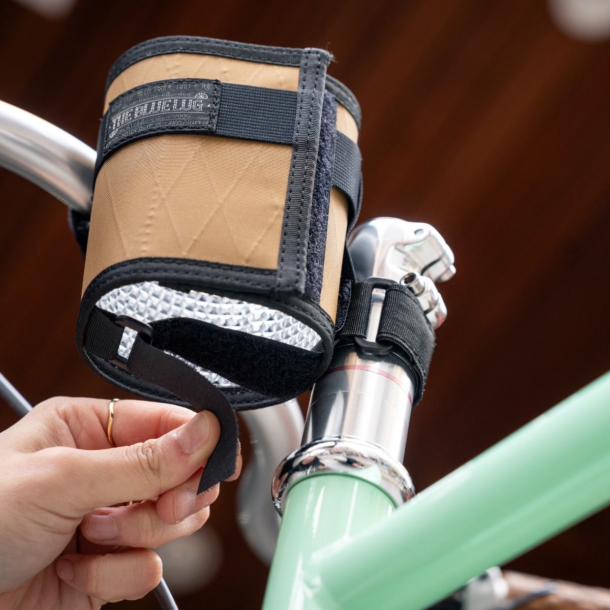 BLUE LUG Juicy Bicycle Drink Holder -XPac Coyote