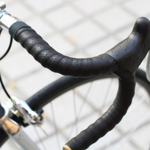 BROOKS England Leather Bike Handlebar Tape - Black