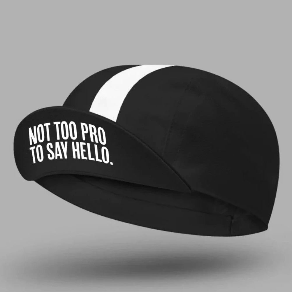 COIS CYCLING Not Too Pro To Say Hello Cycling Cap