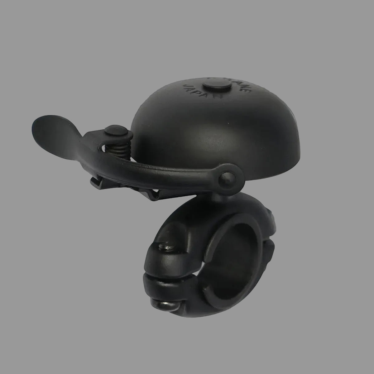 CRANE Mini Suzu Strike Lever Bike Bell - Stealth Black
