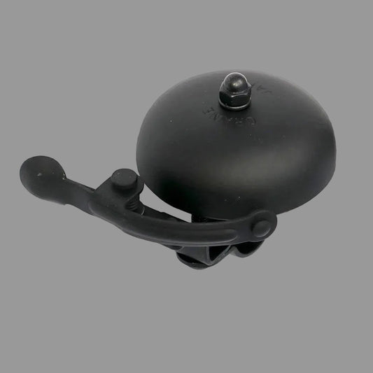 CRANE Mini Suzu Strike Lever Bike Bell - Stealth Black