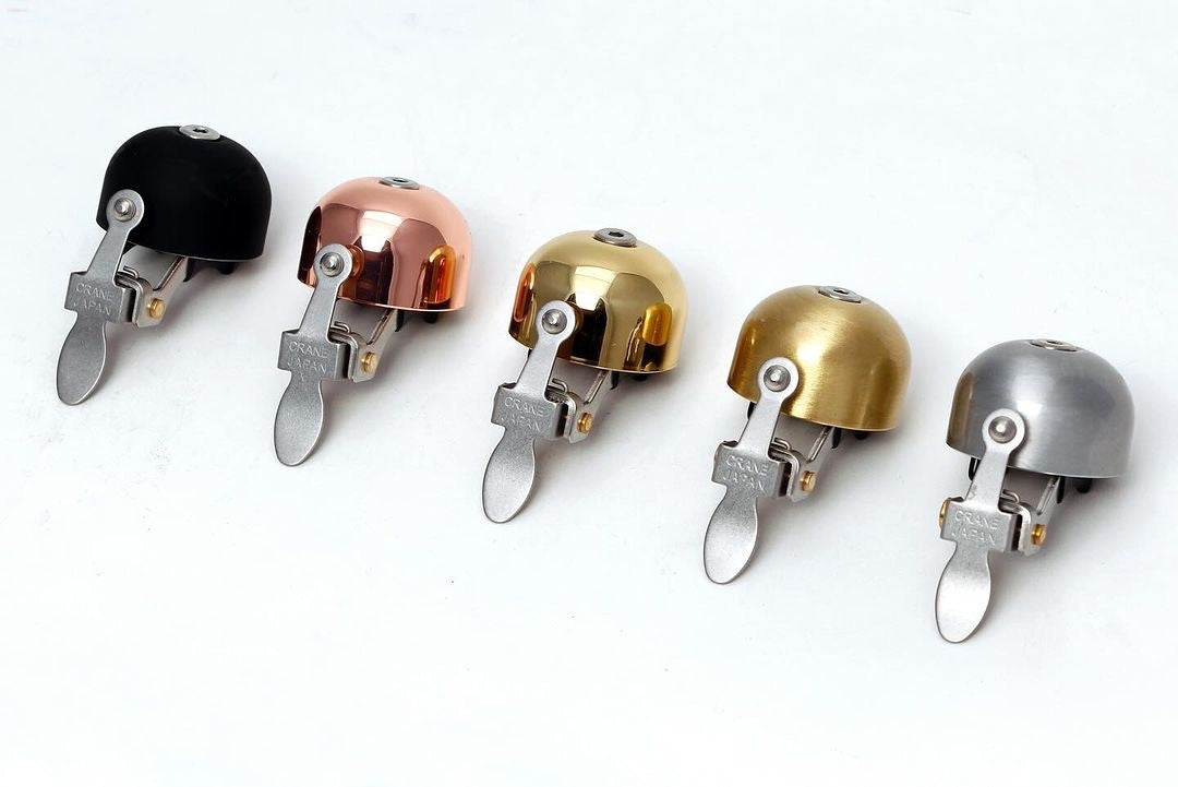 CRANE E-NE Black Alloy Bike Bell