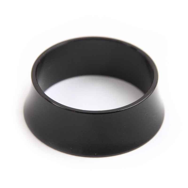 DIA-COMPE Alloy Tapered Spacer - Black Blue Lug Special