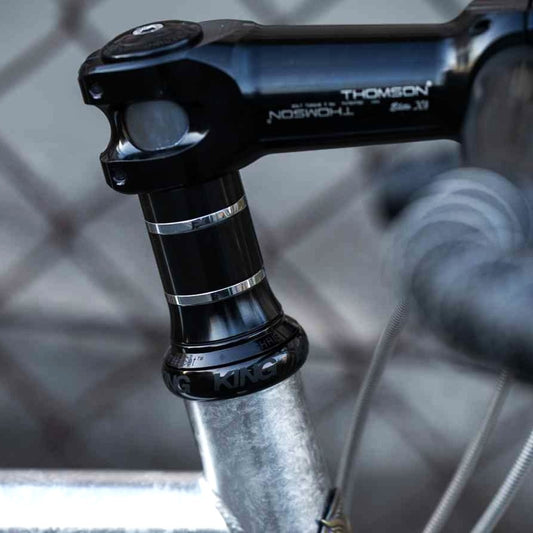 DIA-COMPE Alloy Tapered Spacer - Black Blue Lug Special