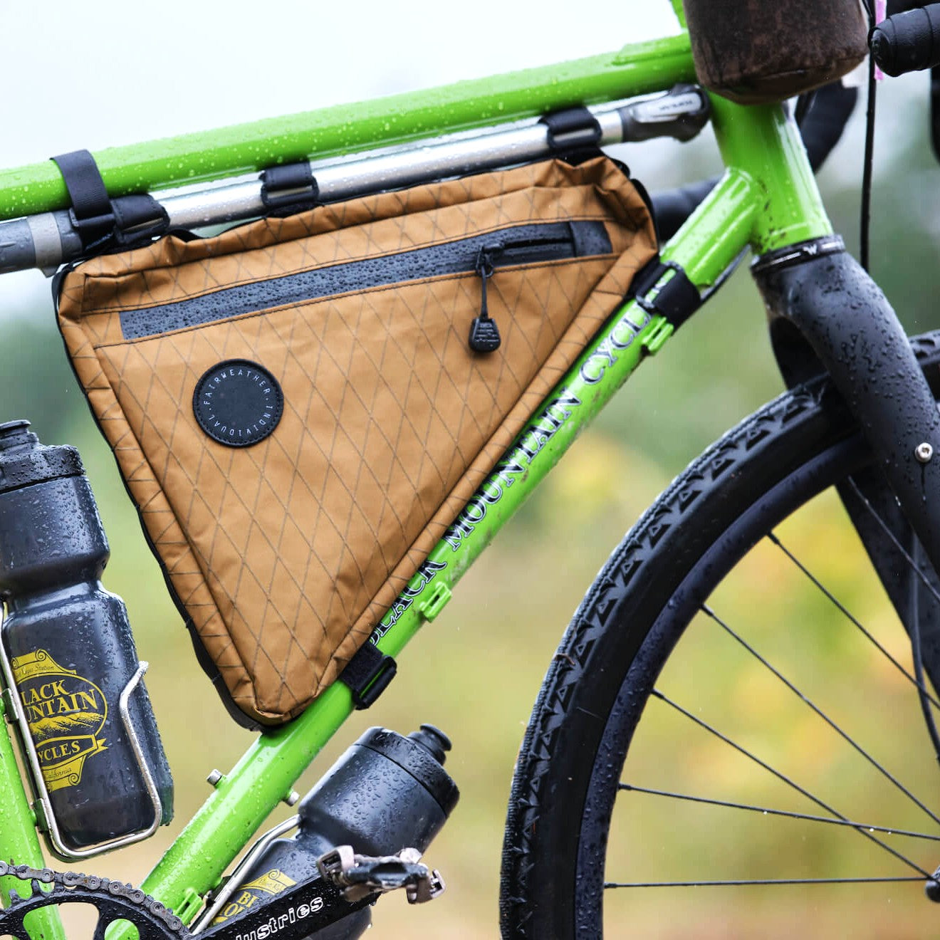 FAIRWEATHER Bike frame bag ADV X-Pac Coyote