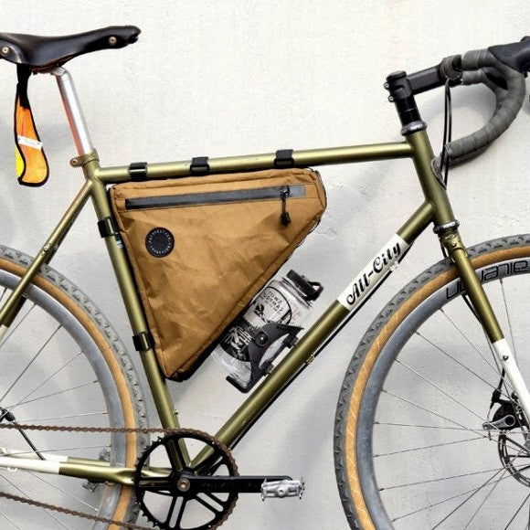 FAIRWEATHER Bike frame bag ADV X-Pac Coyote