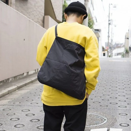 FAIRWEATHER Packable Sacoche Bag - Black