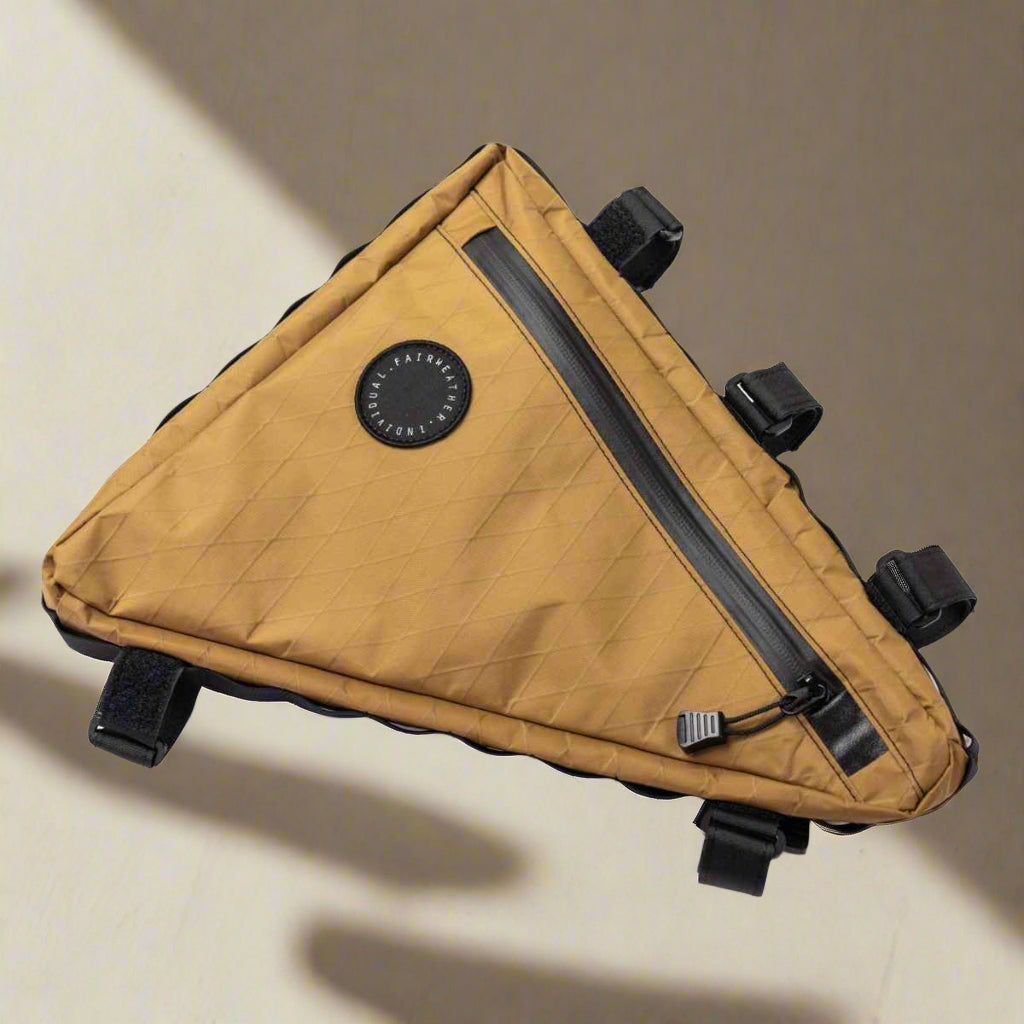 アクセサリー FAIRWEATHER frame bag ADV x-pac coyote S FAIRWEATHER* frame bag ADV (x-pac black) - BLUE LUG GLOBAL