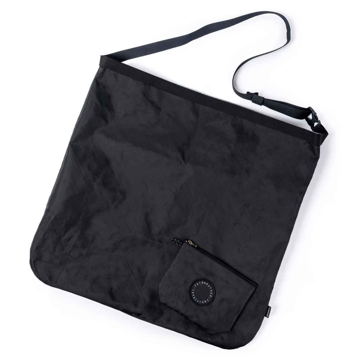 FAIRWEATHER Packable Sacoche Bag - Black