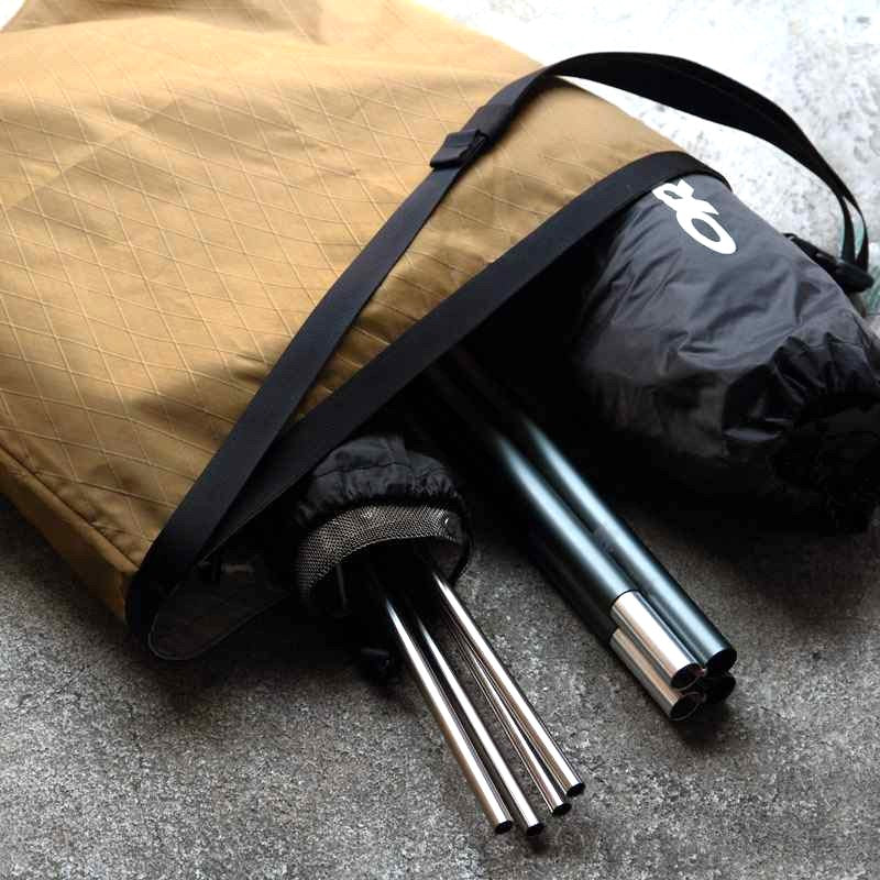 FAIRWEATHER Packable X-Pac Sacoche Bag - Coyote