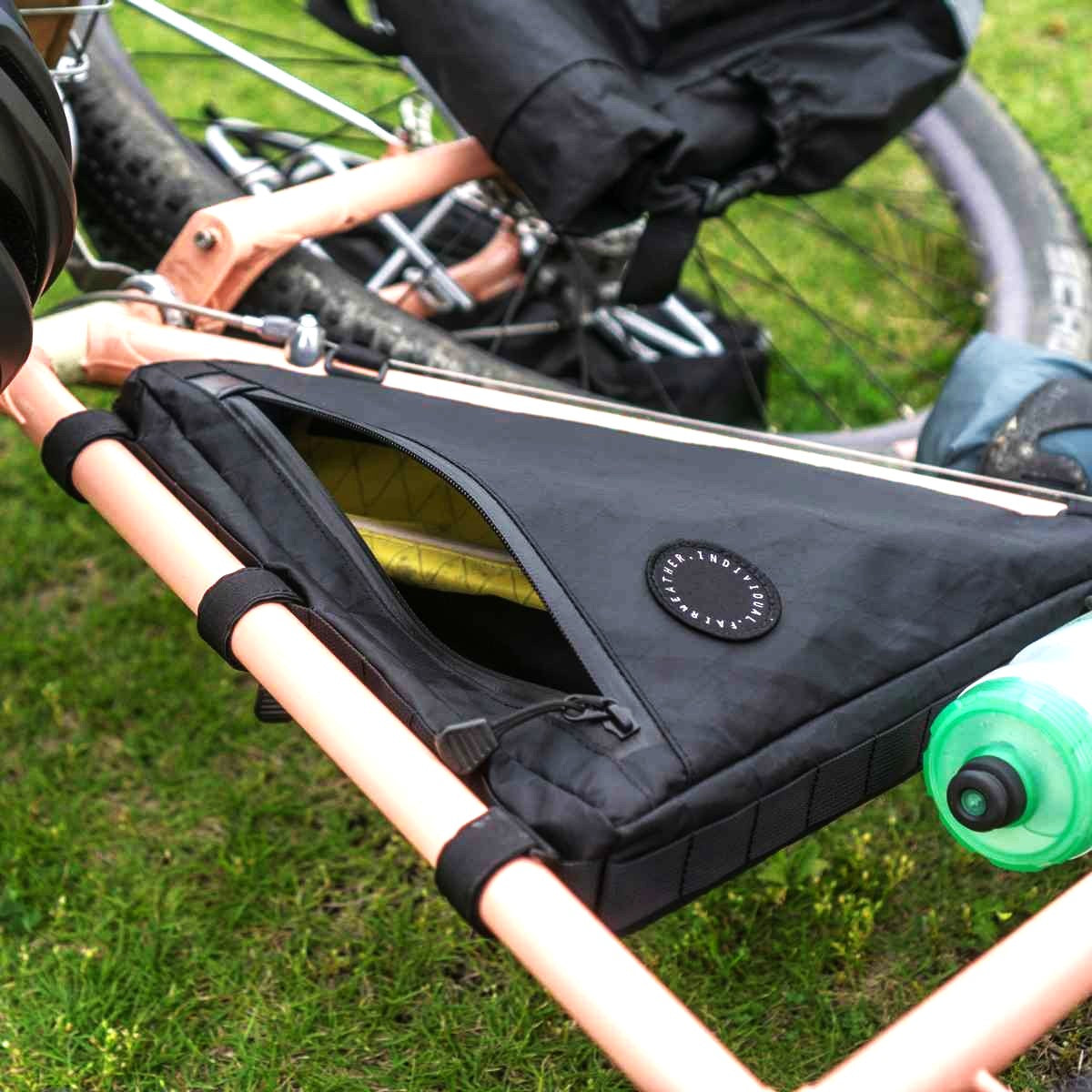 FAIRWEATHER Bike frame bag ADV X-Pac Black