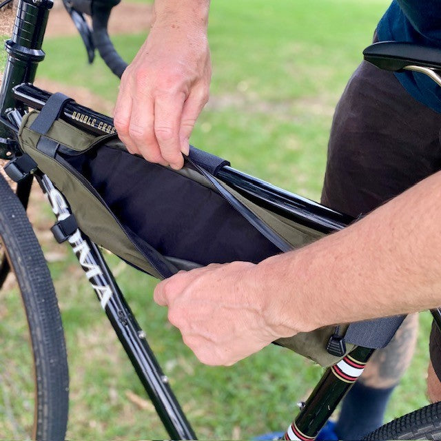 FAIRWEATHER Frame Bike Bag - Xpac Olive