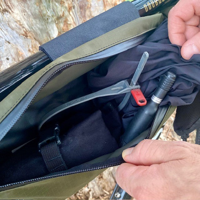 FAIRWEATHER Frame Bike Bag - Xpac Olive