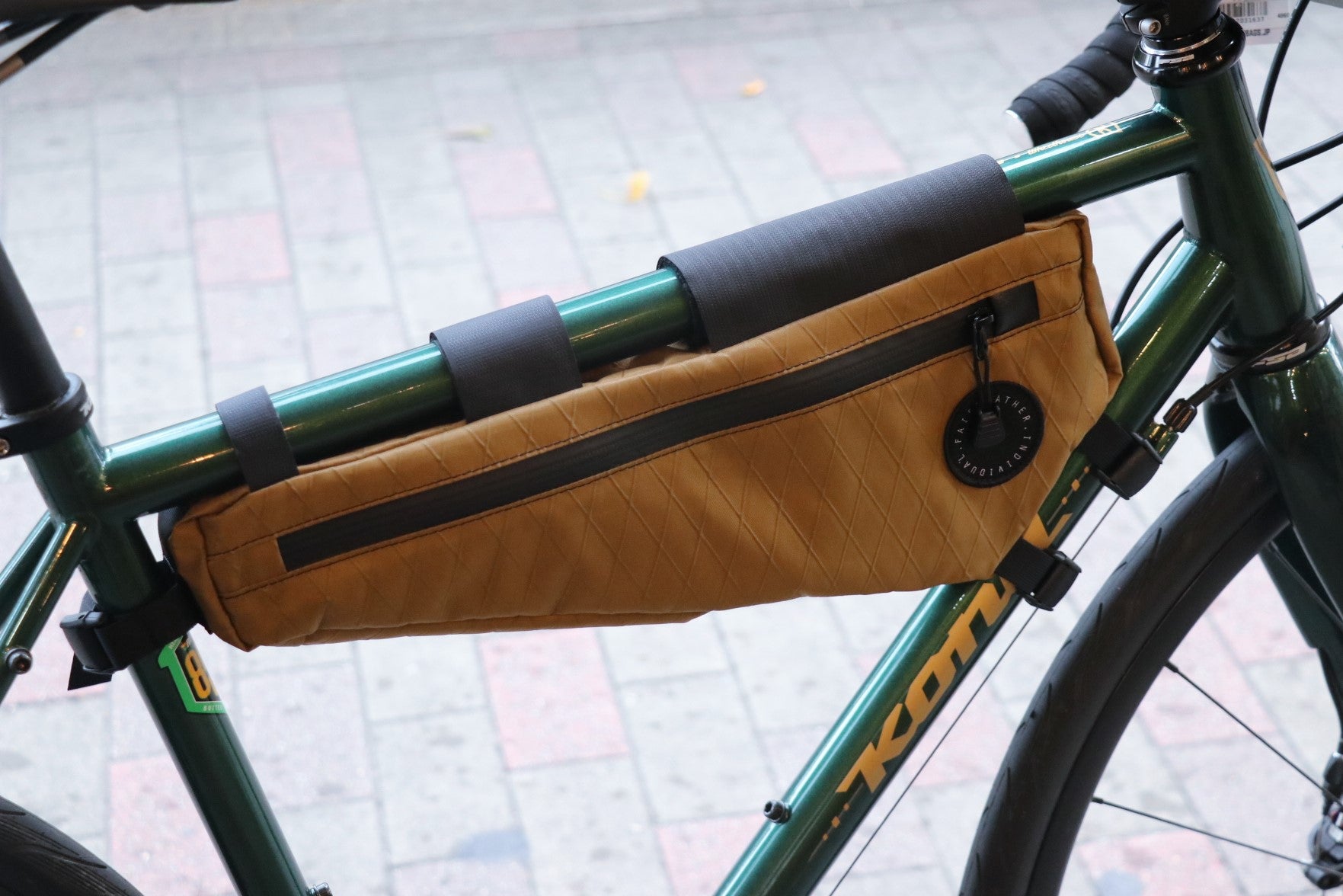 FAIRWEATHER Frame Bike Bag - Xpac Coyote
