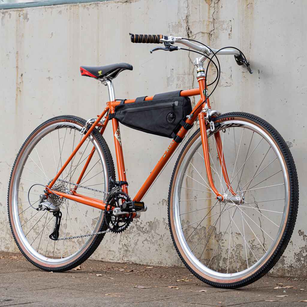 FAIRWEATHER Half Frame Bike Bag - Black